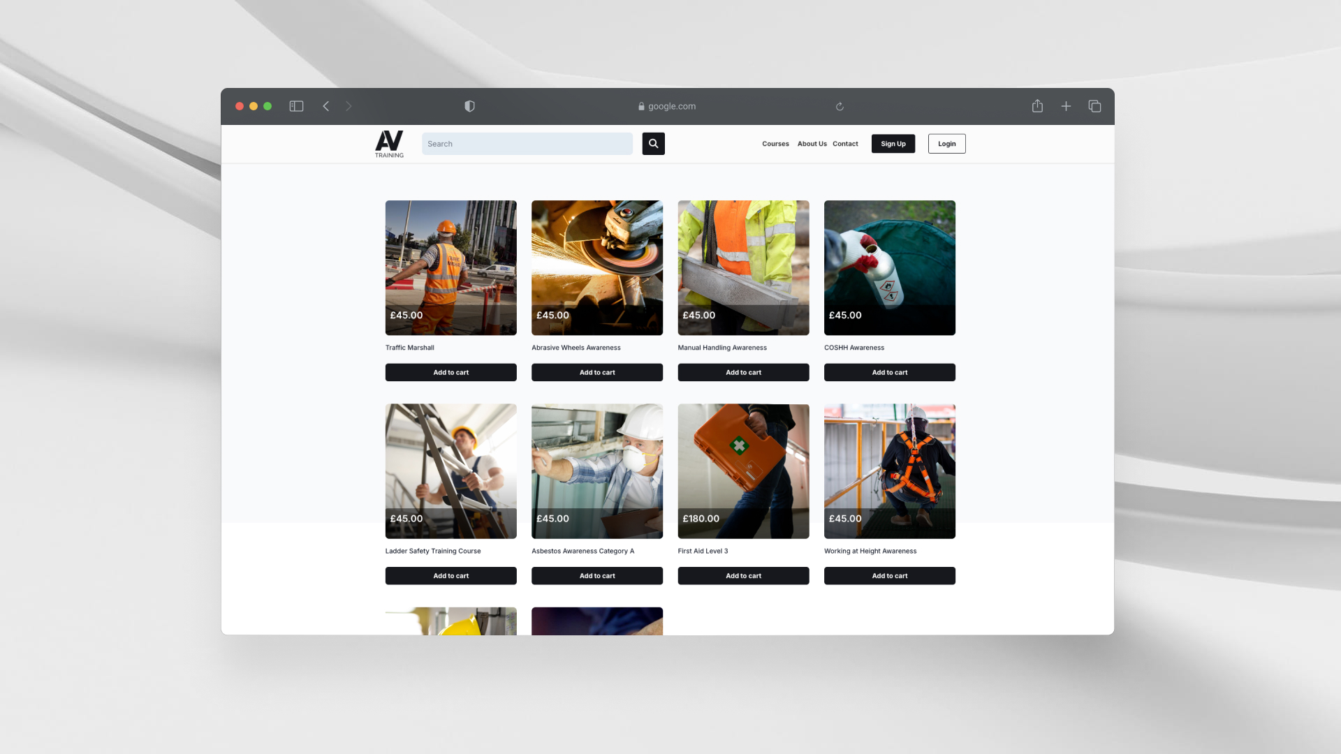 Custom LMS for Construction Qualifications